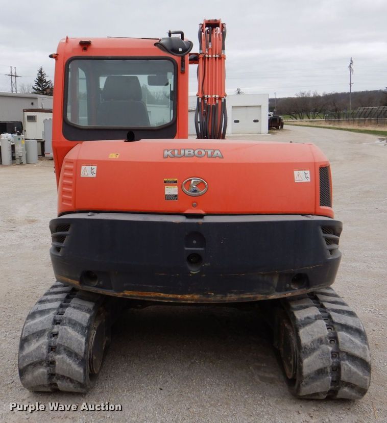 image for item DS8018 2009 Kubota KX080-3  mini excavator