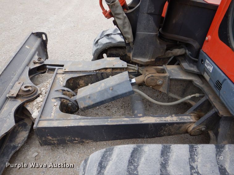 image for item DS8018 2009 Kubota KX080-3  mini excavator