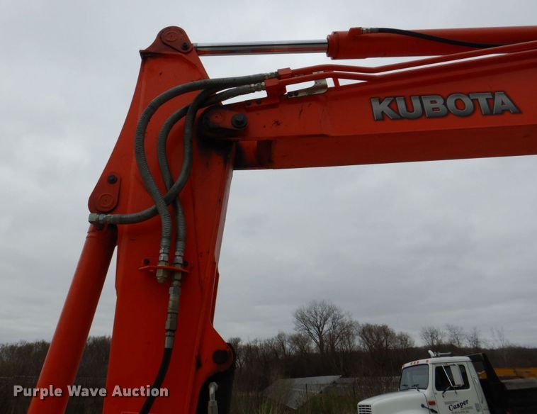 image for item DS8018 2009 Kubota KX080-3  mini excavator