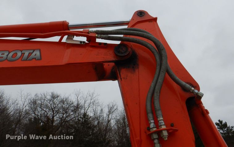 image for item DS8018 2009 Kubota KX080-3  mini excavator