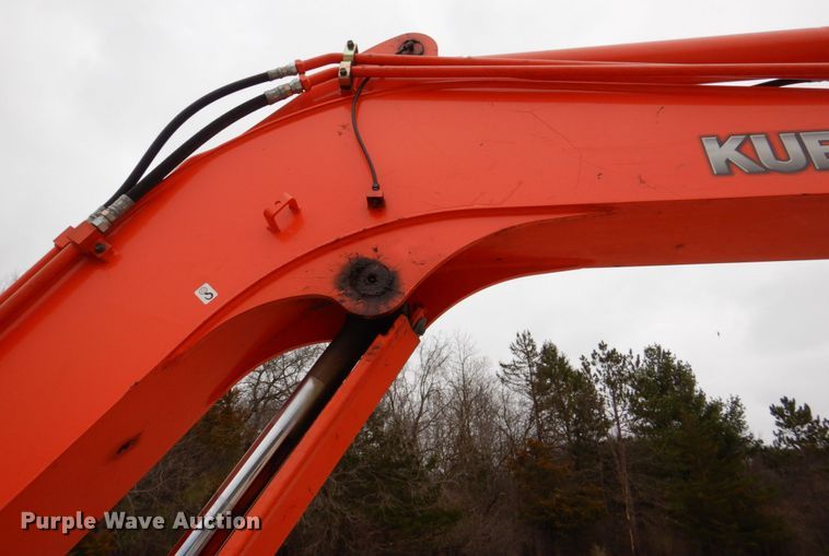 image for item DS8018 2009 Kubota KX080-3  mini excavator