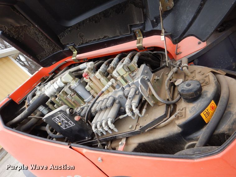 image for item DS8018 2009 Kubota KX080-3  mini excavator