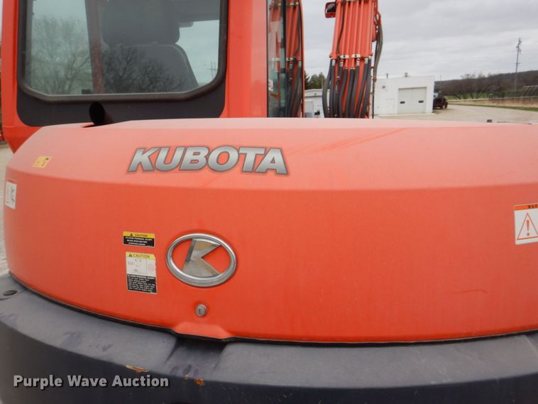 image for item DS8018 2009 Kubota KX080-3  mini excavator