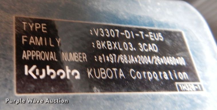 image for item DS8018 2009 Kubota KX080-3  mini excavator