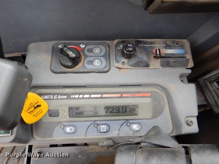 image for item DS8018 2009 Kubota KX080-3  mini excavator