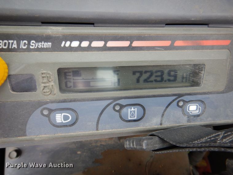 image for item DS8018 2009 Kubota KX080-3  mini excavator