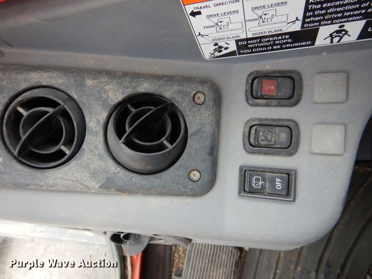 image for item DS8018 2009 Kubota KX080-3  mini excavator