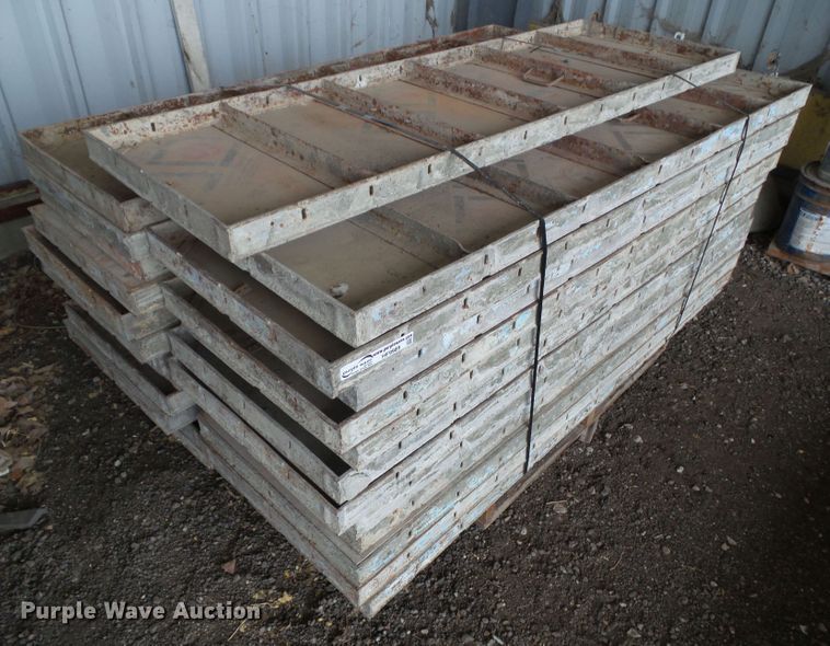 image for item HF9989 (5) pallets of concrete forms