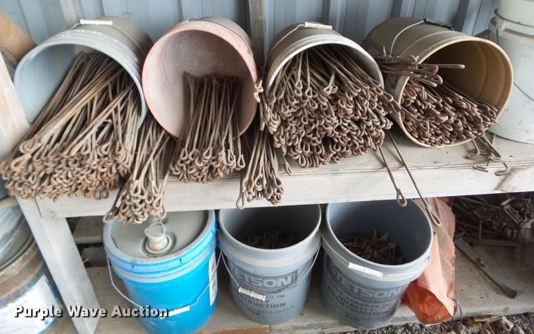 image for item HF9989 (5) pallets of concrete forms