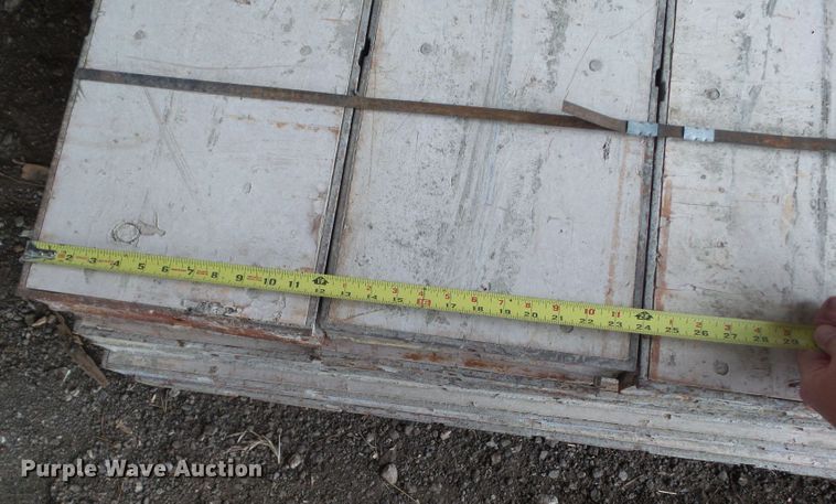 image for item HF9989 (5) pallets of concrete forms
