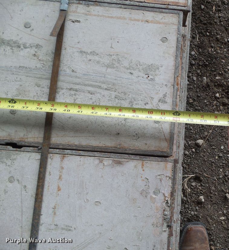 image for item HF9989 (5) pallets of concrete forms