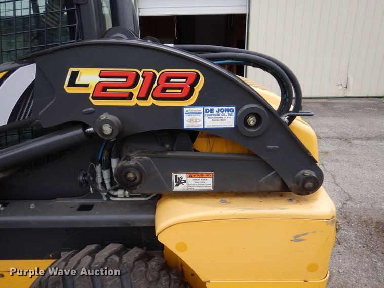 image for item IM9965 2011 New Holland L218  skid steer loader
