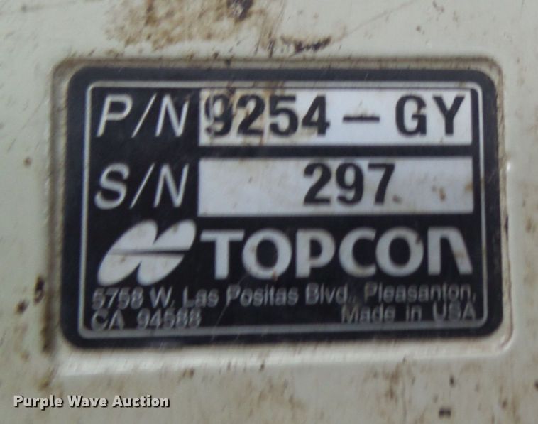 image for item IQ9757 Topcon  grade controls