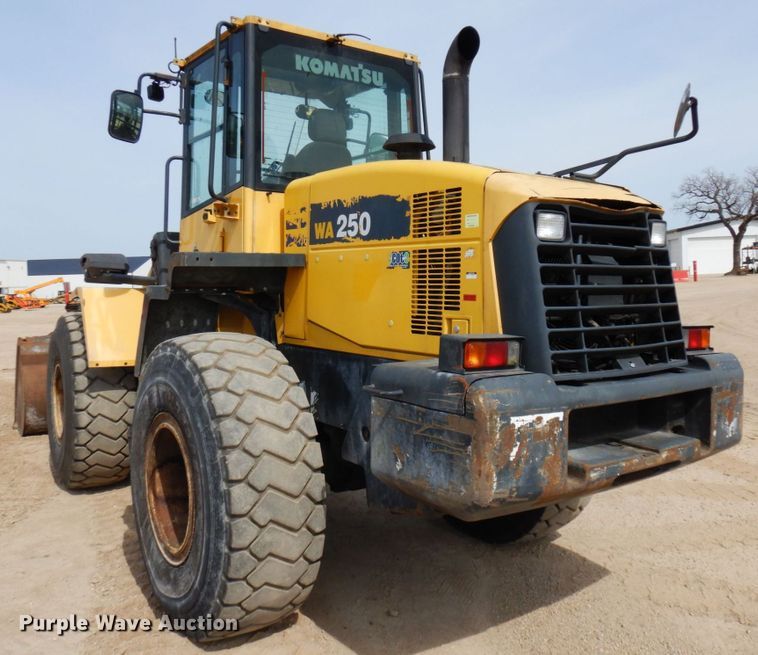 image for item IU9823 2010 Komatsu WA250-6  wheel loader