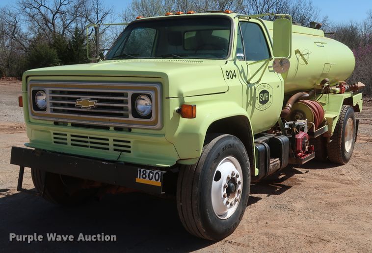 image for item IY9162 1980 Chevrolet C70 Custom Deluxe  water truck