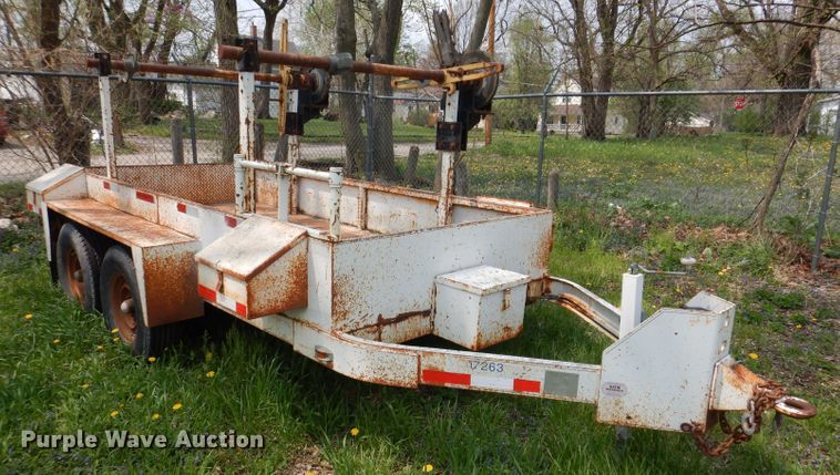 image for item JH9875 1999 Kiefer  reel trailer