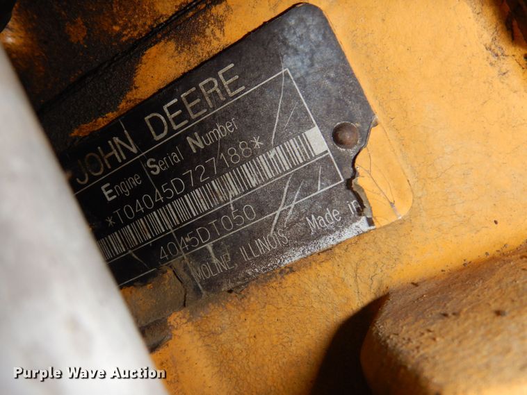 image for item JH9878 1997 John Deere 486E  forklift