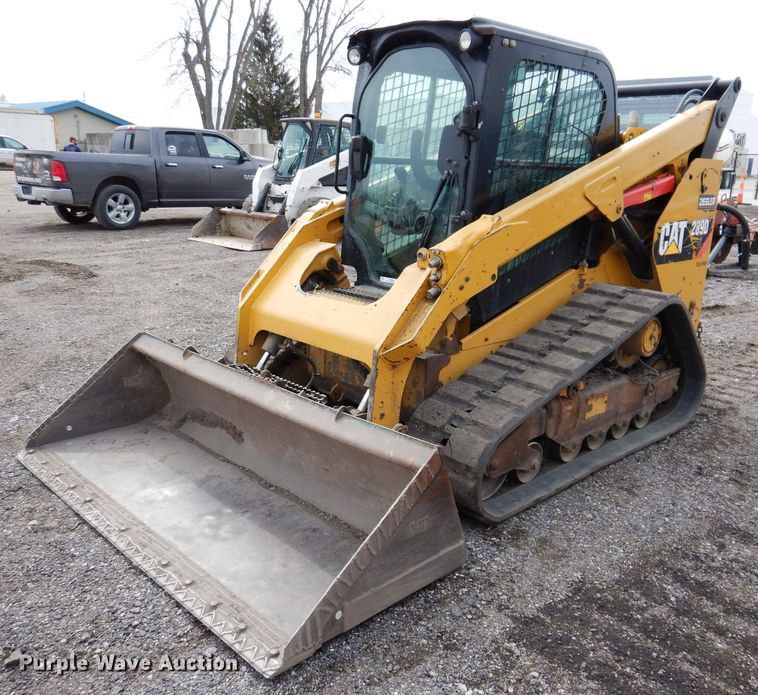 image for item JH9880 2014 Caterpillar 289D  tracked skid steer loader