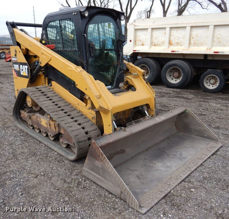 image for item JH9880 2014 Caterpillar 289D  tracked skid steer loader