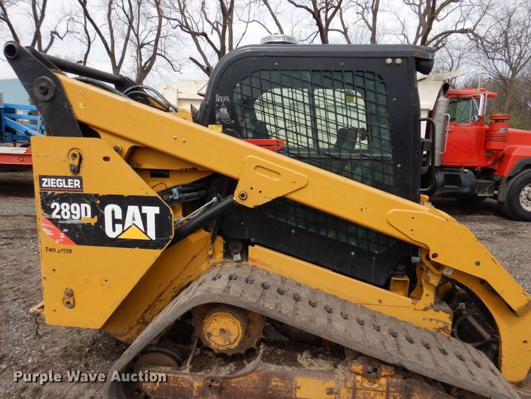 image for item JH9880 2014 Caterpillar 289D  tracked skid steer loader