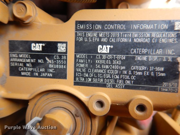 image for item JH9880 2014 Caterpillar 289D  tracked skid steer loader