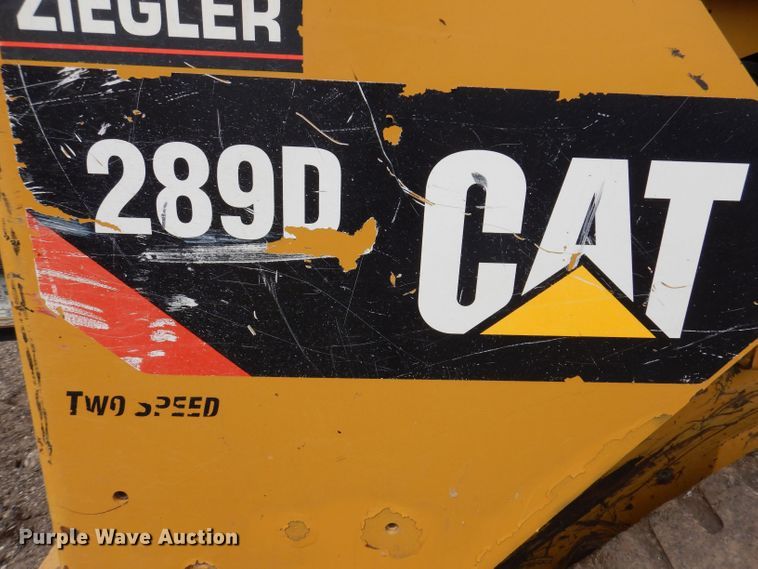 image for item JH9880 2014 Caterpillar 289D  tracked skid steer loader