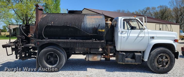 image for item JL9574 1987 Chevrolet C70  oil distributor truck