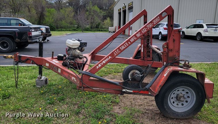 image for item JL9598 JTC 8000  reel trailer