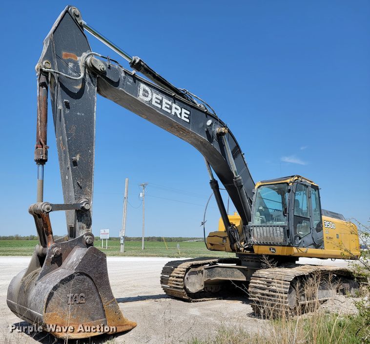 image for item JL9670 2008 John Deere 350D LC  excavator