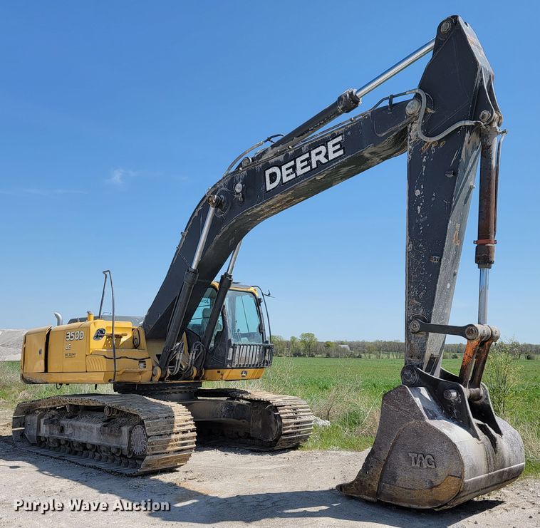 image for item JL9670 2008 John Deere 350D LC  excavator