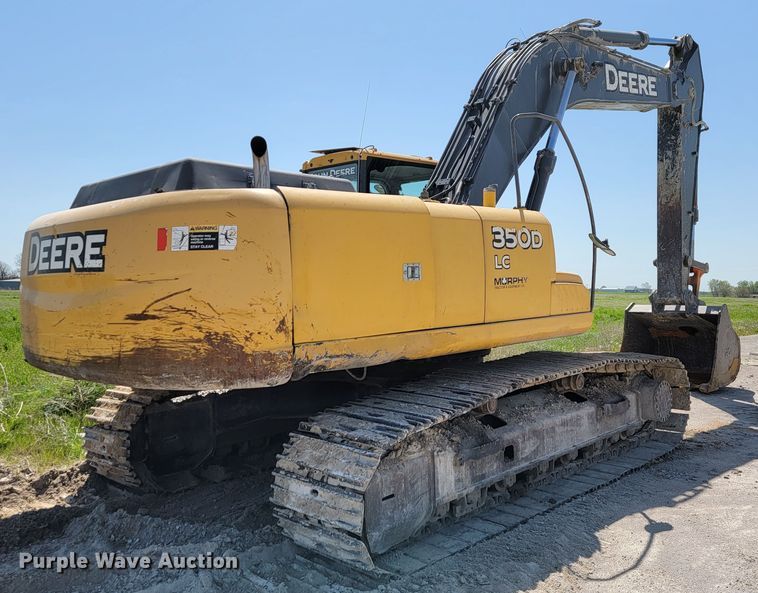 image for item JL9670 2008 John Deere 350D LC  excavator