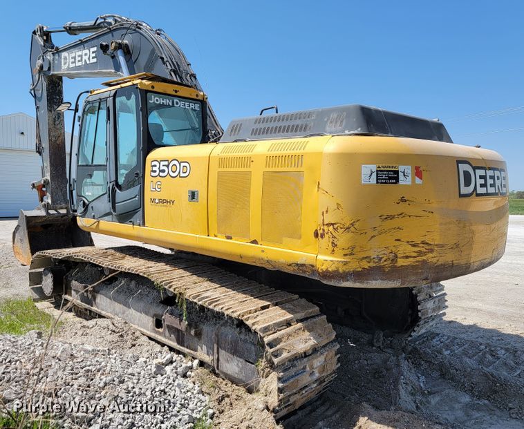 image for item JL9670 2008 John Deere 350D LC  excavator