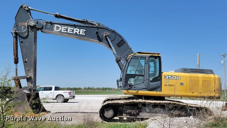 image for item JL9670 2008 John Deere 350D LC  excavator