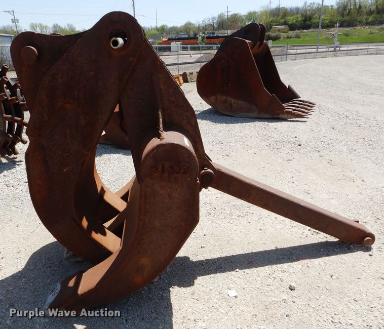 image for item JX9176 JRB  4'W scrap grapple