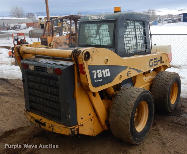 image for item KE9293 2008 Gehl 7810E  skid steer loader