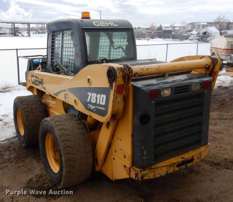 image for item KE9293 2008 Gehl 7810E  skid steer loader