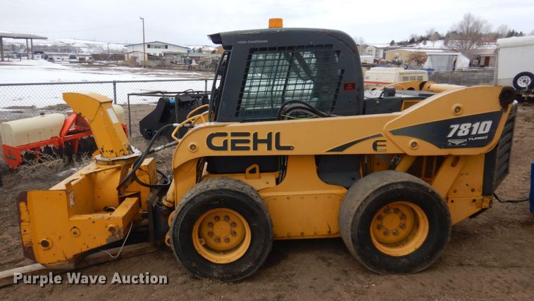 image for item KE9293 2008 Gehl 7810E  skid steer loader