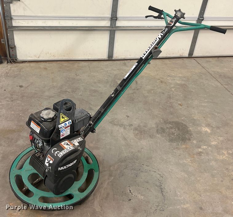 image for item KG9761 2016 Multiquip Whiteman  power trowel