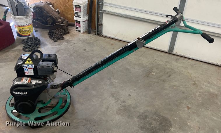 image for item KG9761 2016 Multiquip Whiteman  power trowel