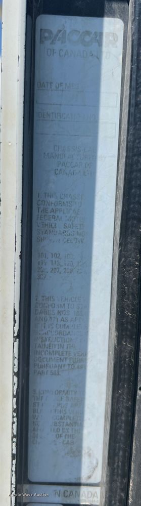 image for item KG9773 2007 Kenworth T300  dump truck