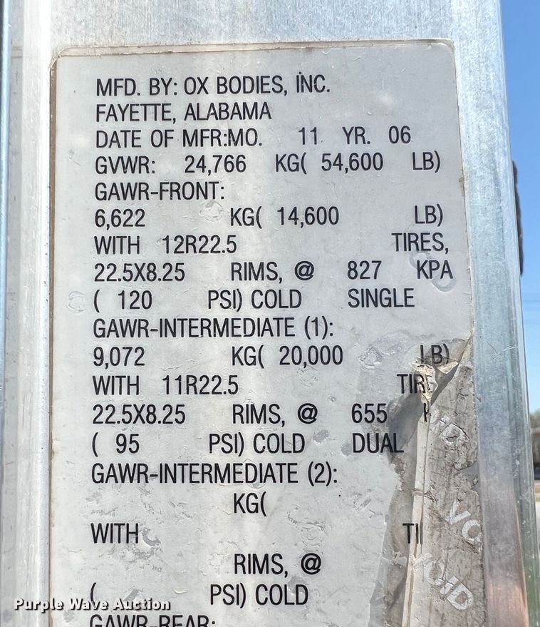 image for item KG9773 2007 Kenworth T300  dump truck