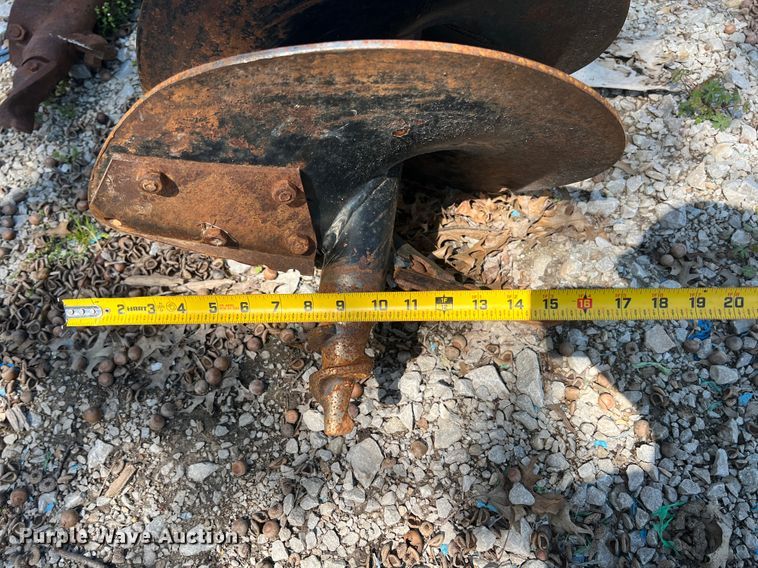 image for item KG9779 Skid steer auger