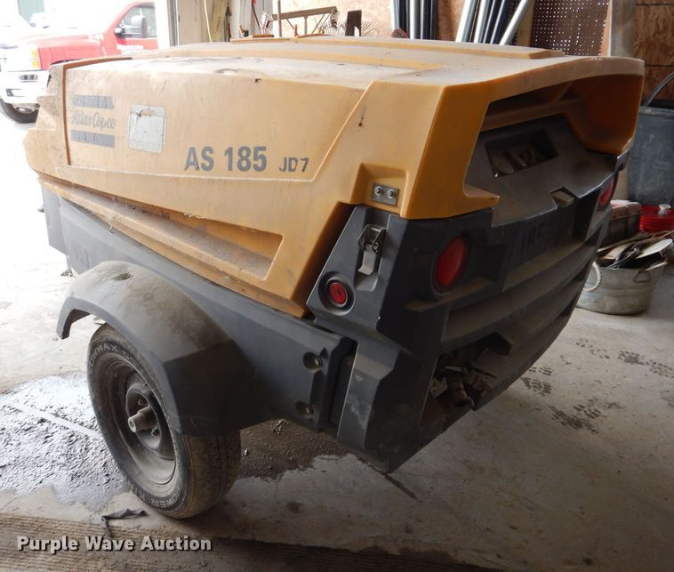 image for item KN9957 2007 Atlas Copco XAS 185  air compressor