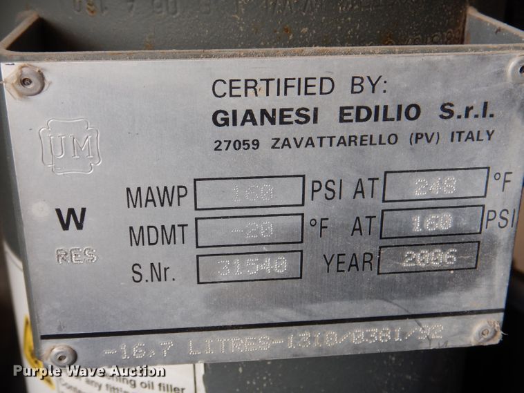 image for item KN9957 2007 Atlas Copco XAS 185  air compressor