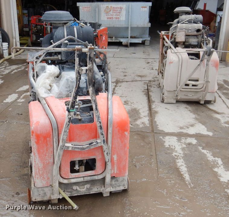 image for item KN9960 (3) Husqvarna concrete saws