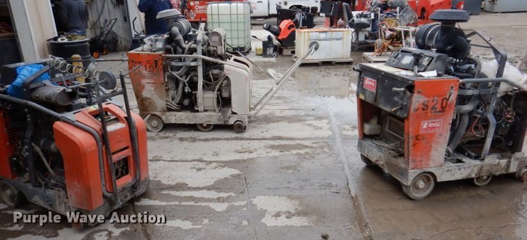 image for item KN9960 (3) Husqvarna concrete saws