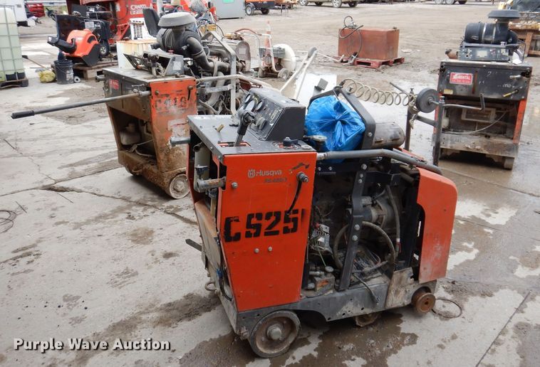 image for item KN9960 (3) Husqvarna concrete saws