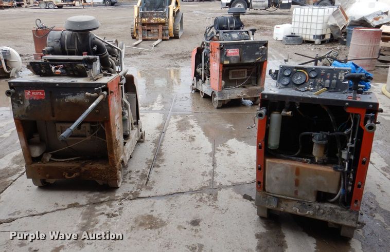 image for item KN9960 (3) Husqvarna concrete saws