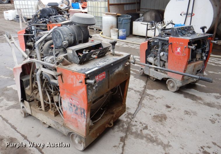 image for item KN9960 (3) Husqvarna concrete saws