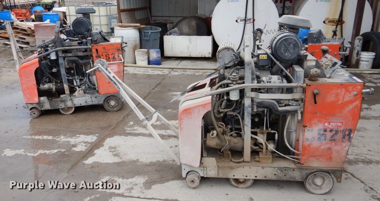 image for item KN9960 (3) Husqvarna concrete saws